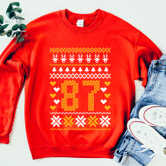 87 Tacky Sweatshirt - Red