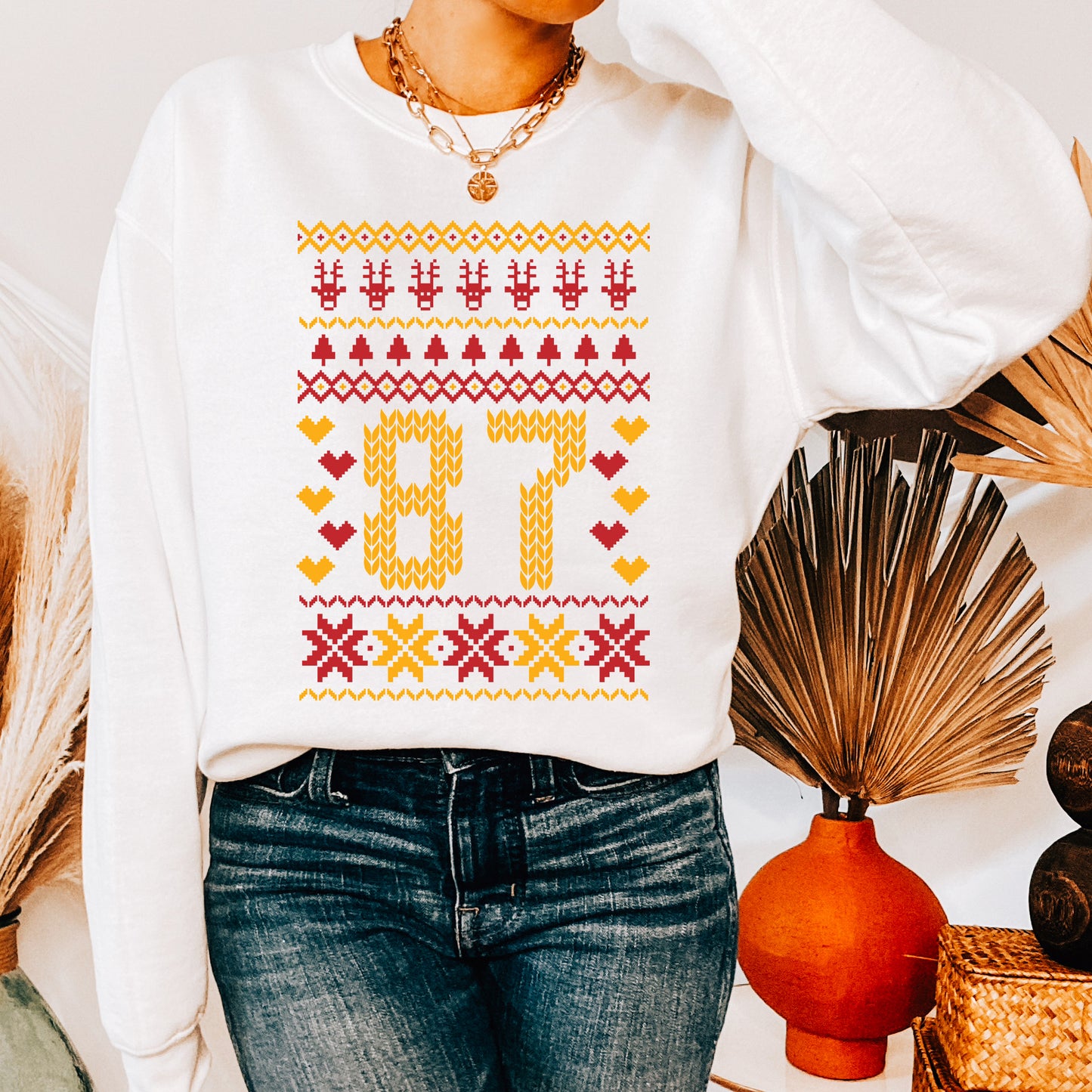 87 Tacky Sweatshirt - White
