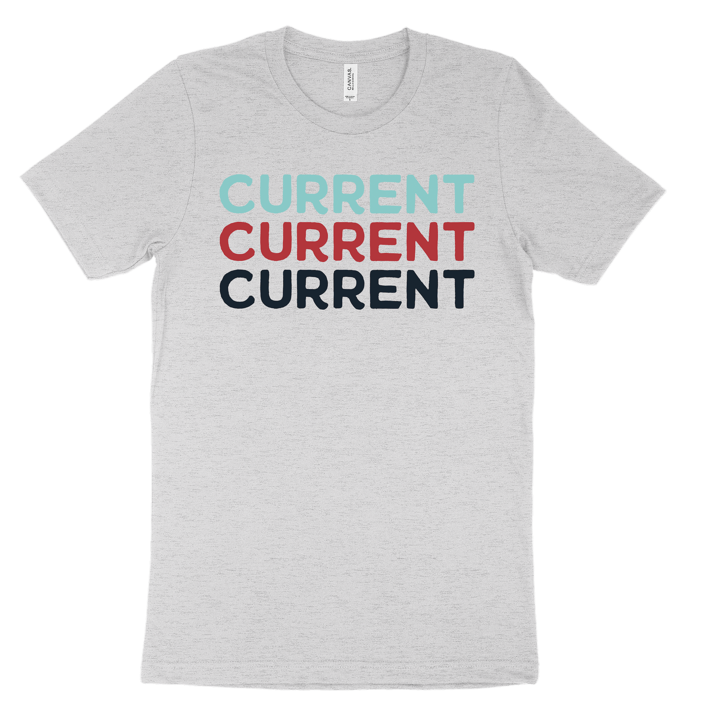 Current Tee - Grey