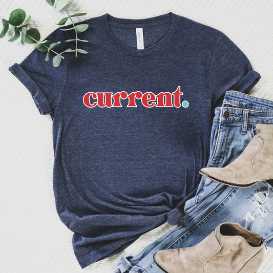 Current Period Tee - Navy