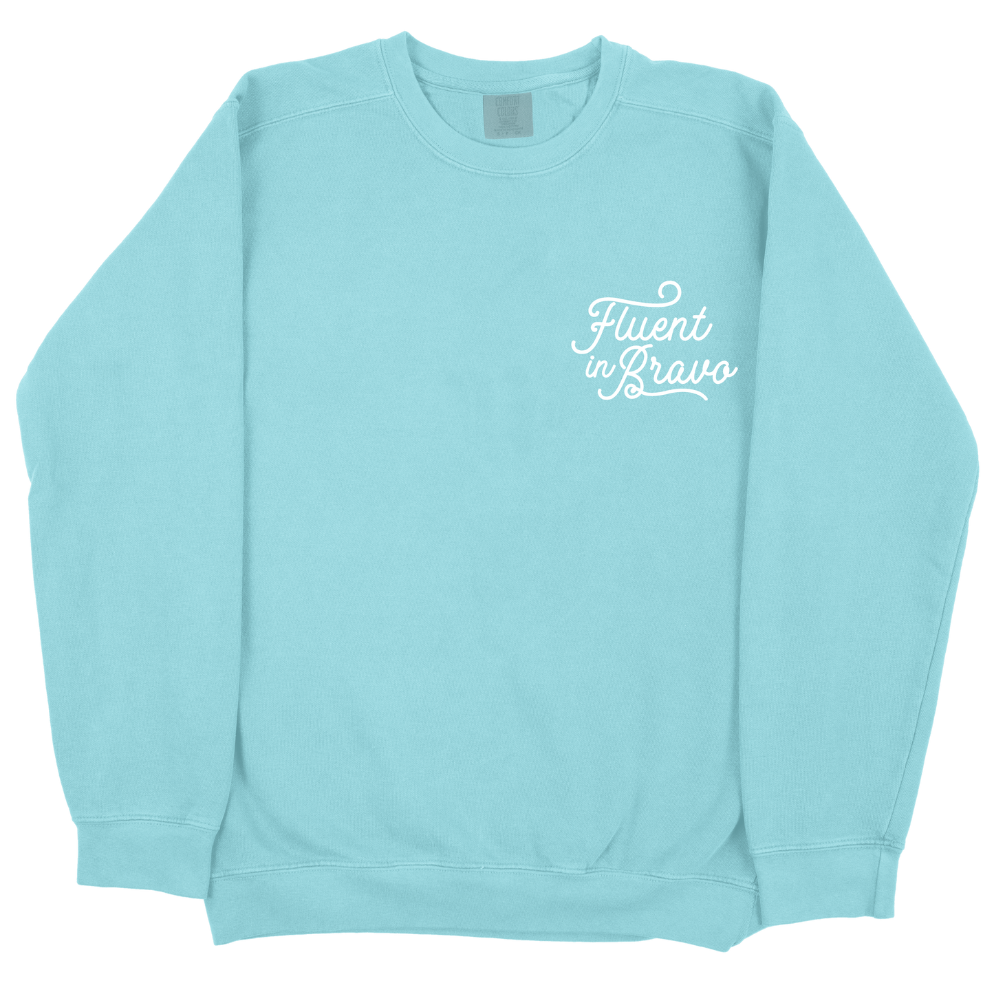 Fluent In Bravo CC Sweatshirt - Chalky Mint