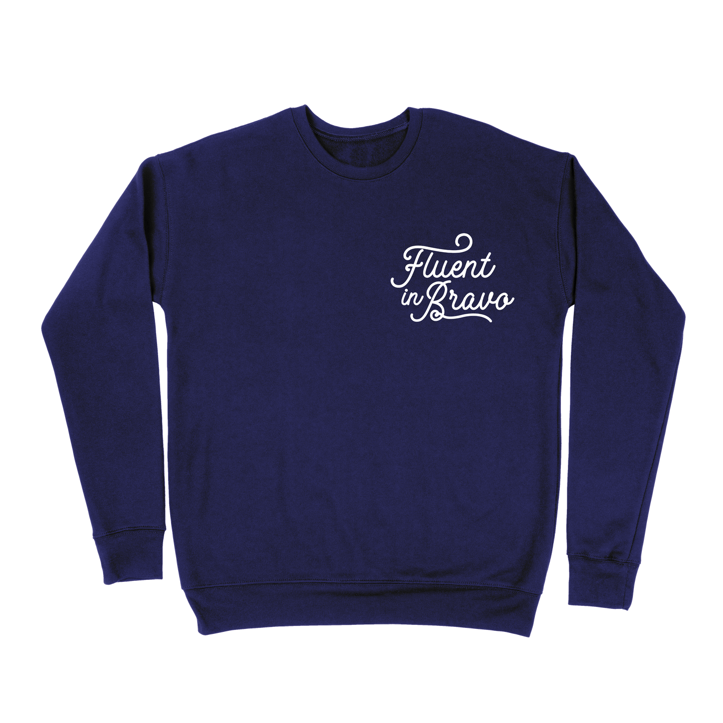 Fluent In Bravo Sweatshirt - Navy