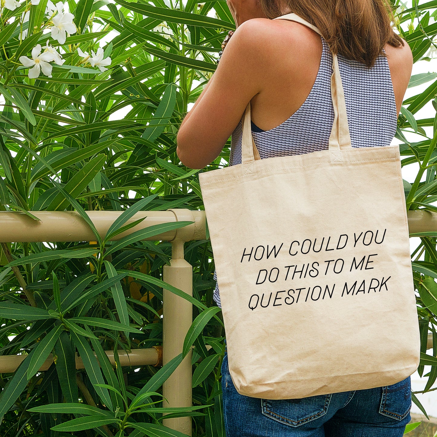 How Could You Do This To Me Question Mark | RHONY Tote