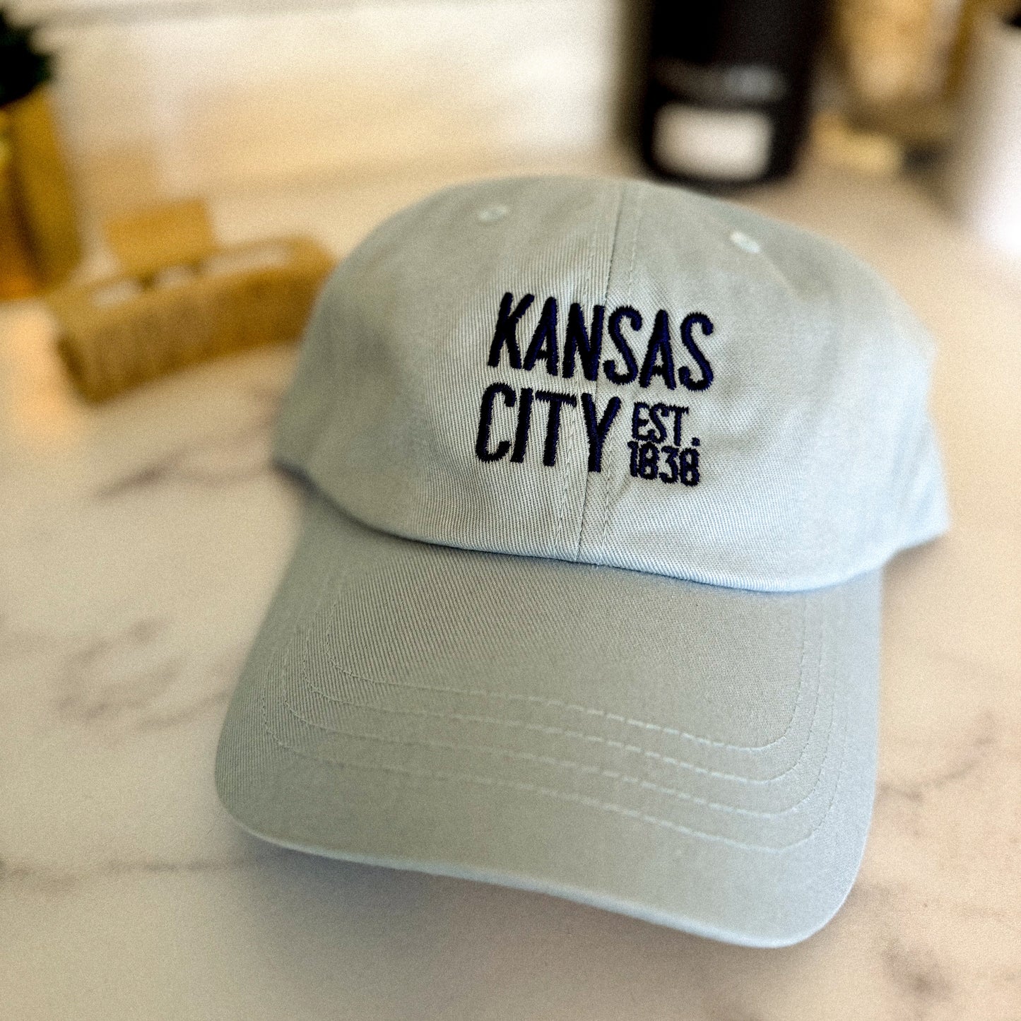 Kansas City EST Dad Hat - Light Blue