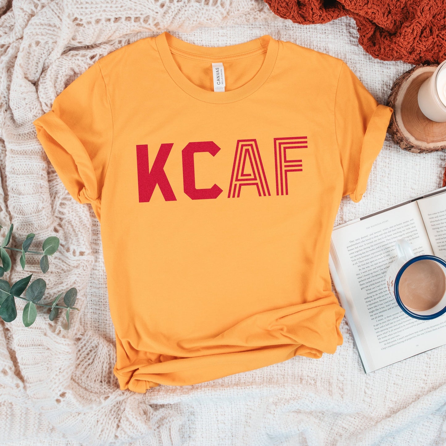 KCAF Tee - Gold