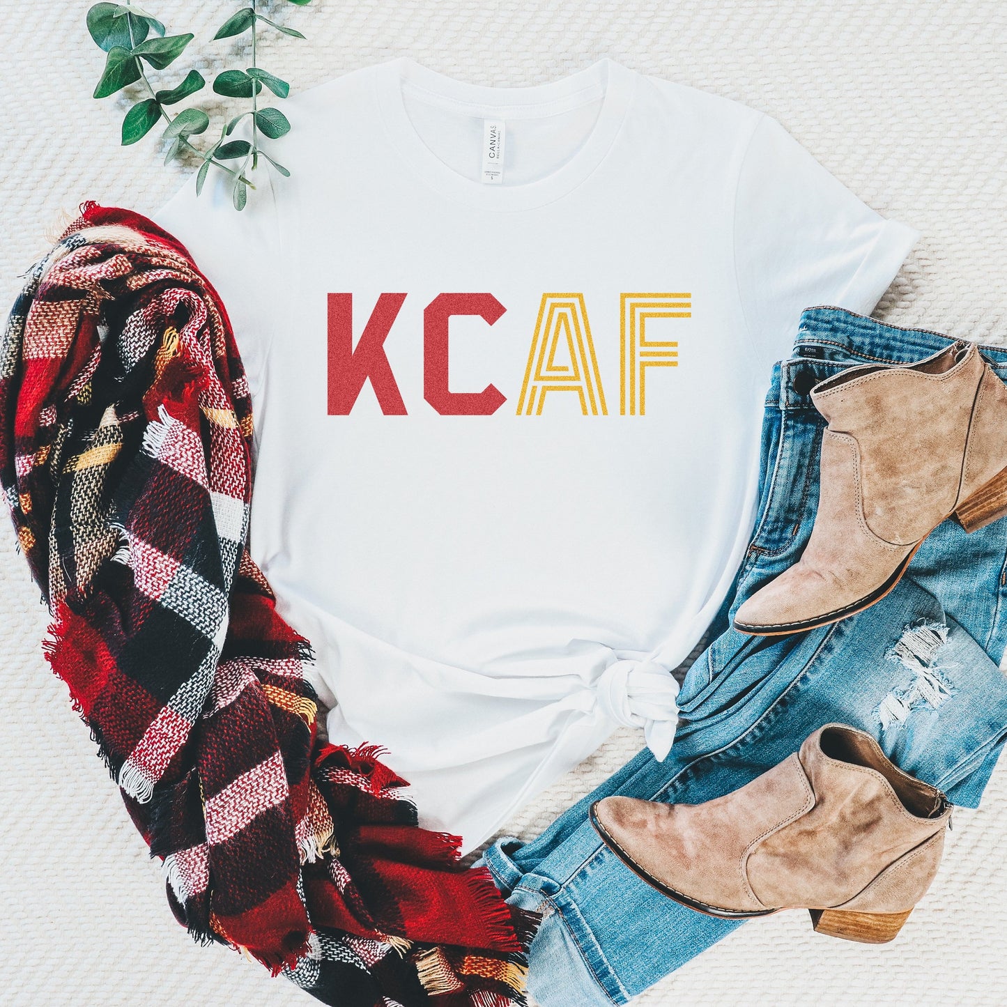 KCAF Tee - White