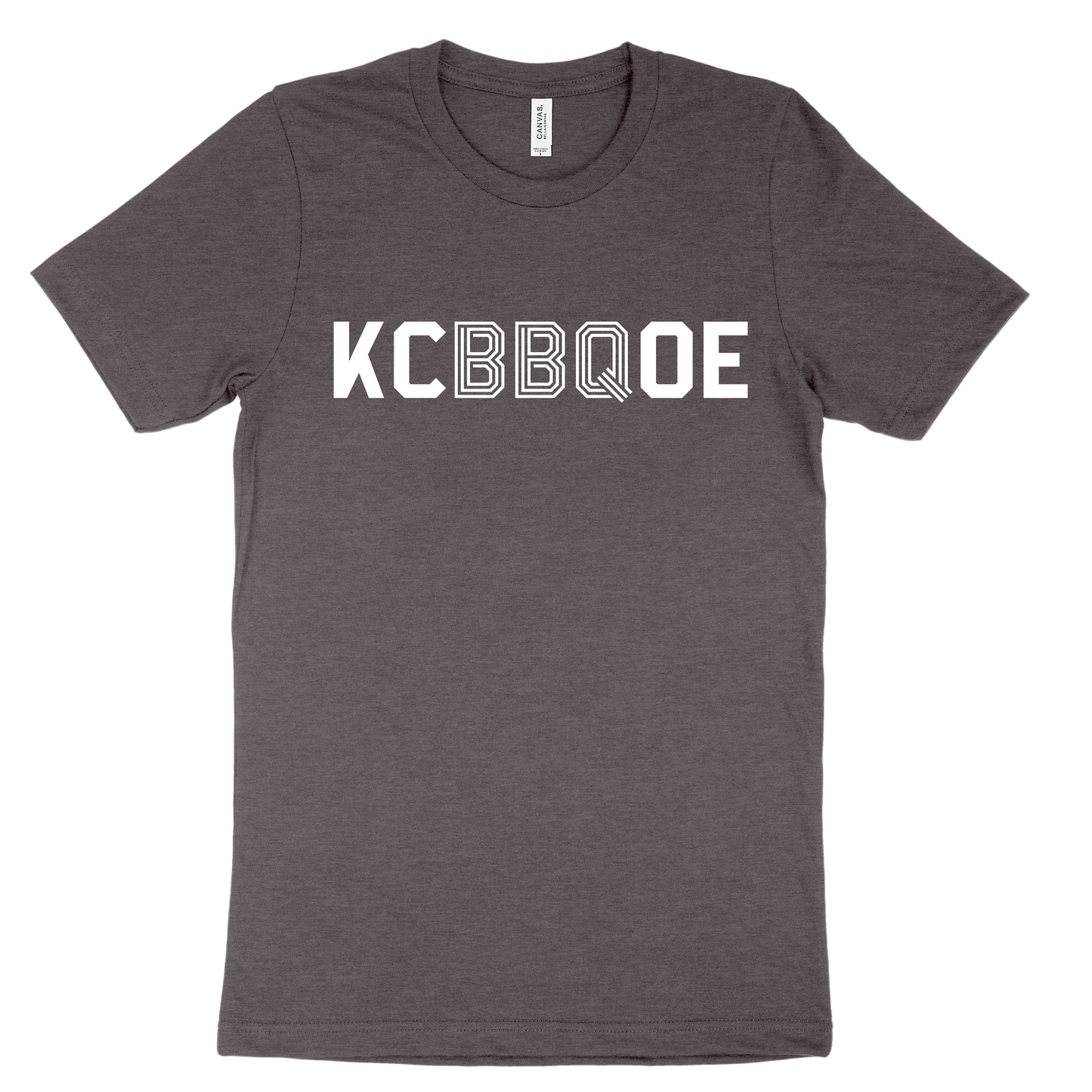 KC BBQ OE Tee - Dark Grey