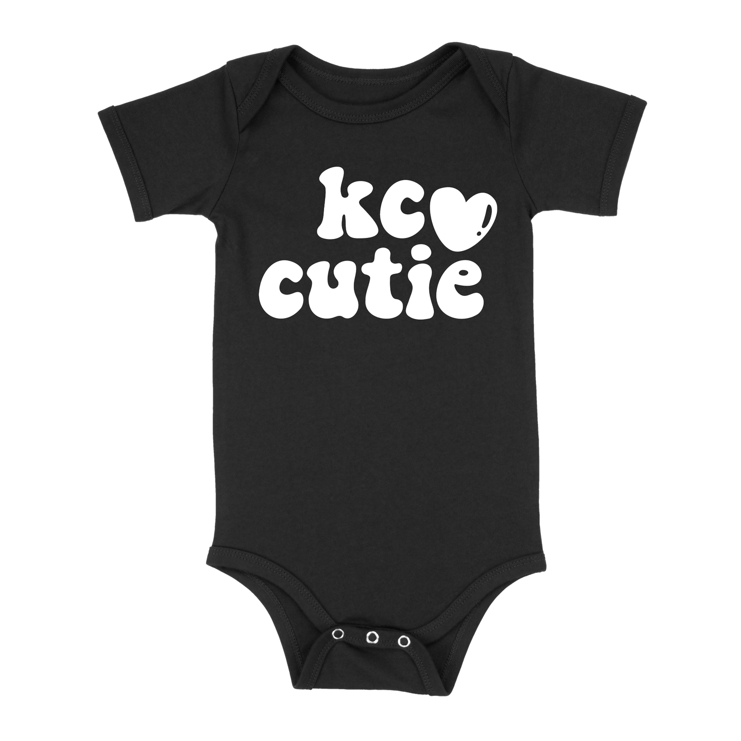 KC Cutie Baby One Piece | Black