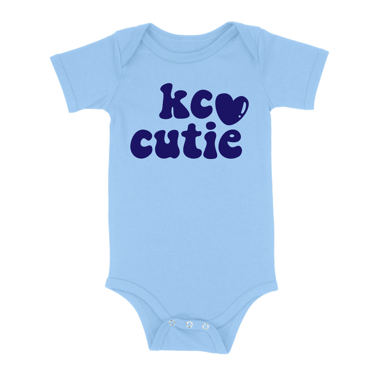 KC Cutie Baby One Piece | Light Blue