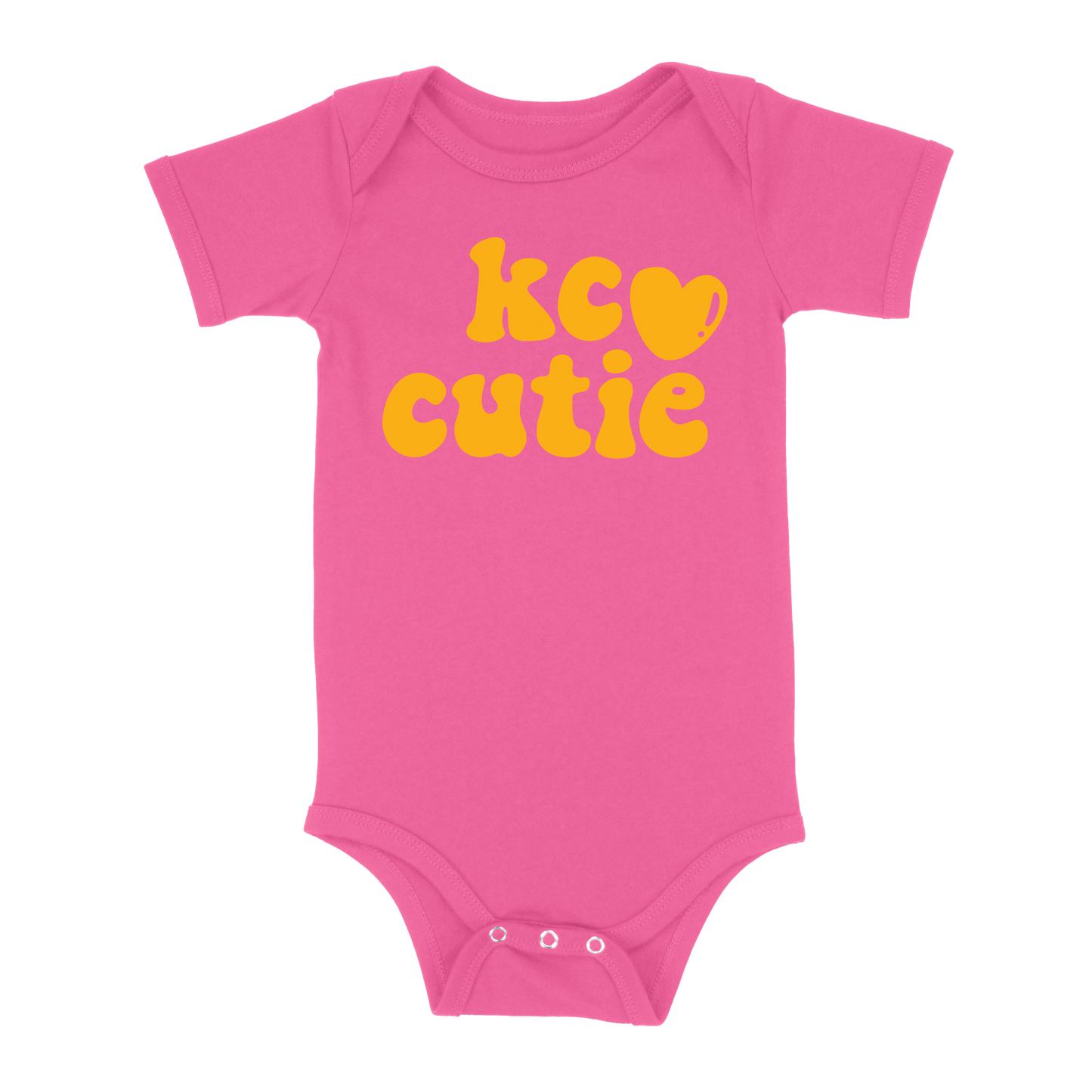 KC Cutie Baby One Piece | Hot Pink