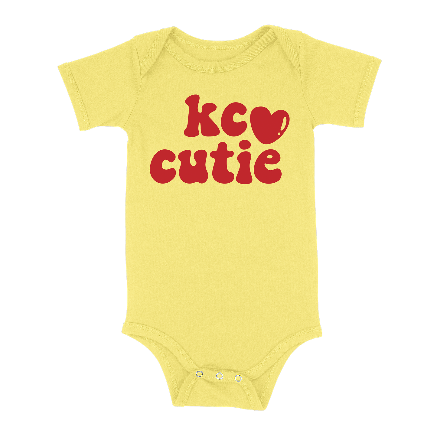 KC Cutie Baby One Piece | Yellow