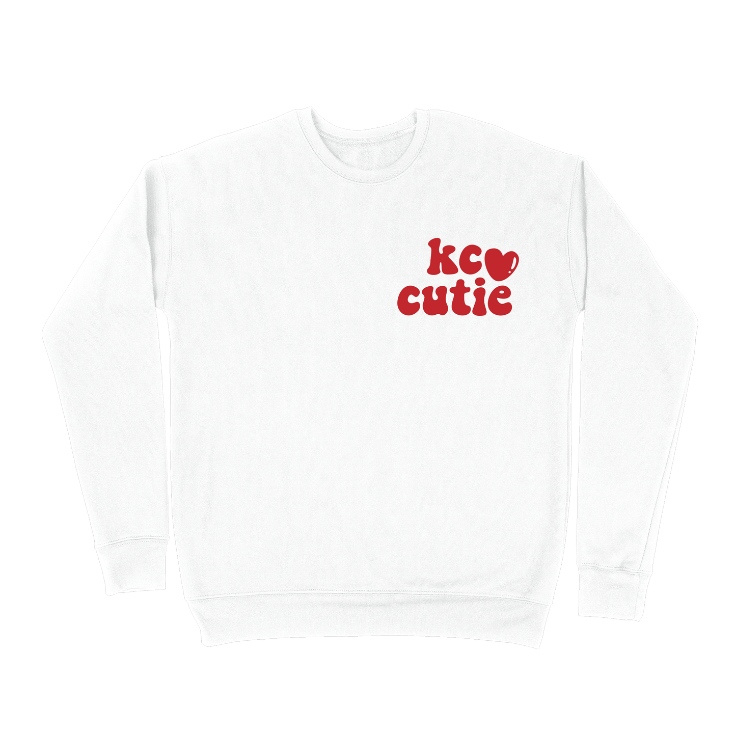 KC Cutie Sweatshirt - White