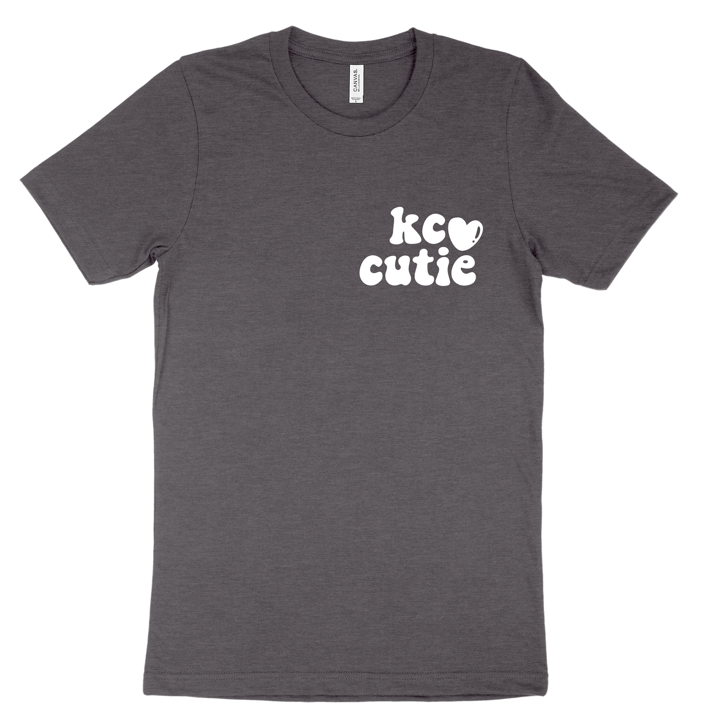 KC Cutie Tee - Dark Grey