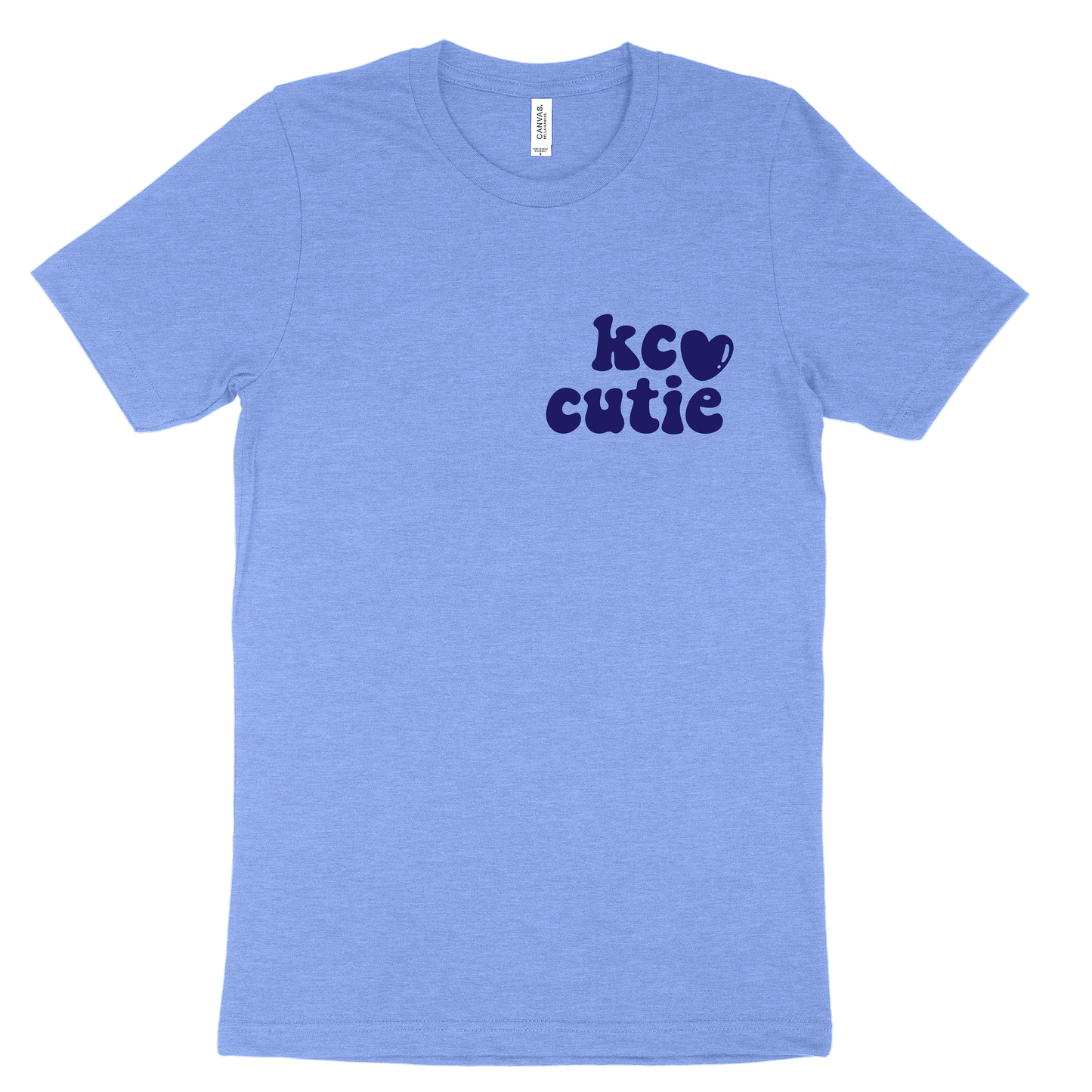 KC Cutie Tee - Light Blue