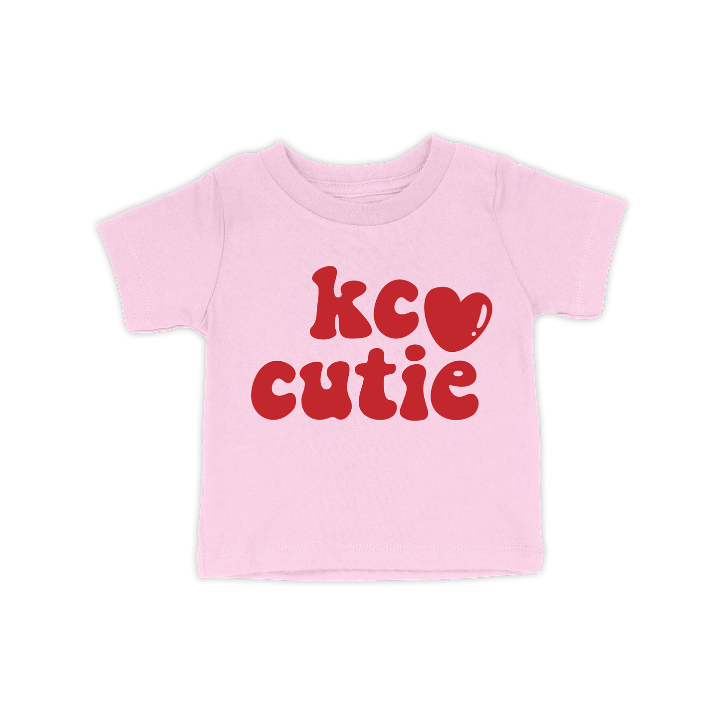 KC Cutie Toddler Tee | Light Pink