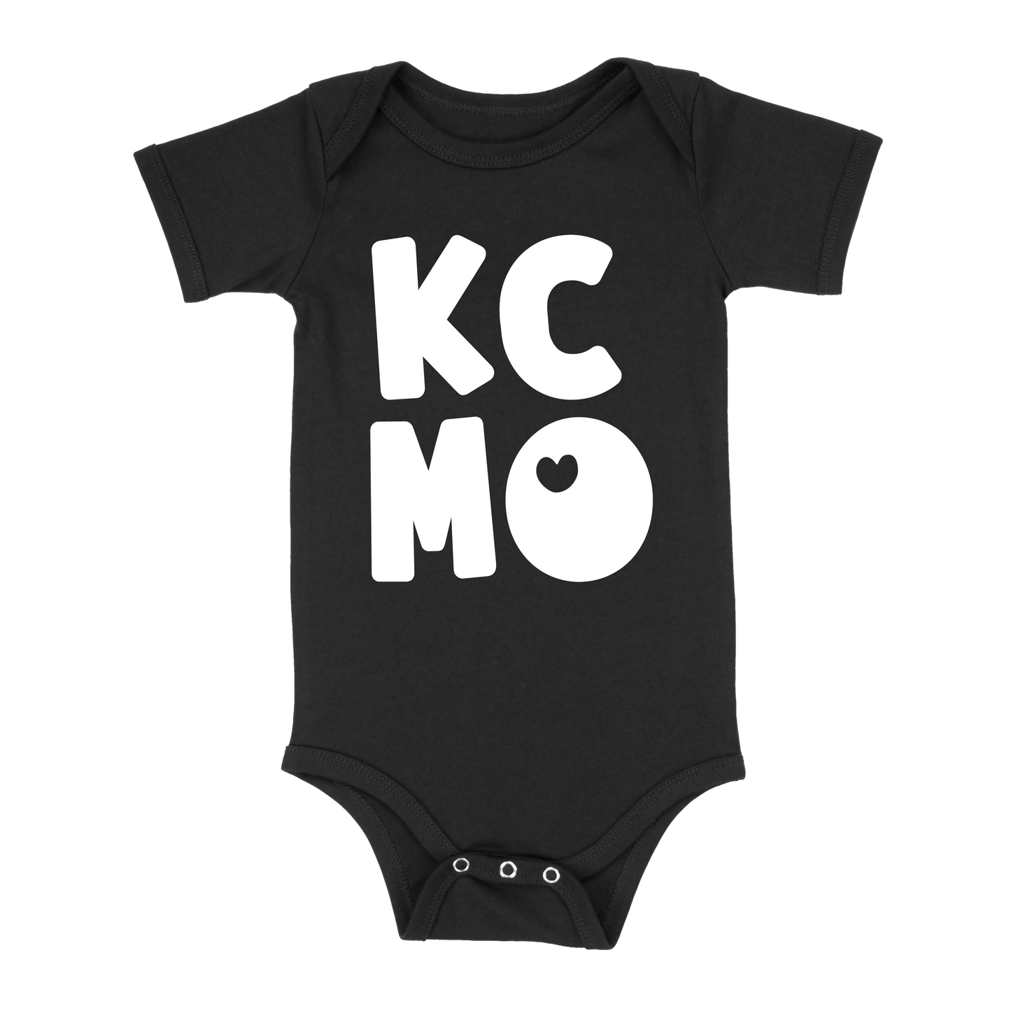 KCMO Baby One Piece | Black