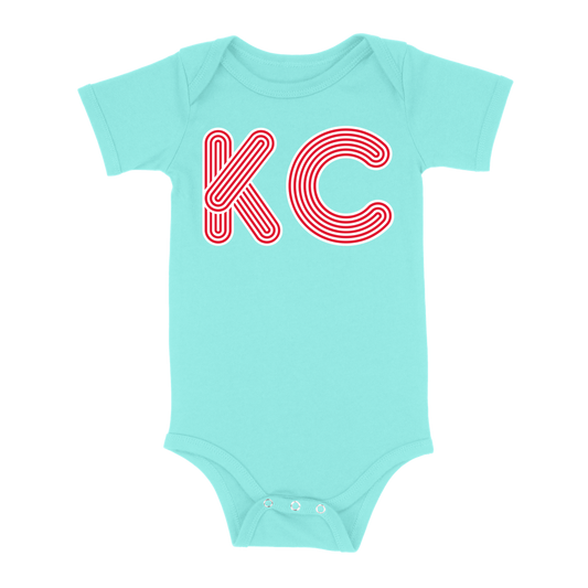 KC Outline Baby One Piece | Chill