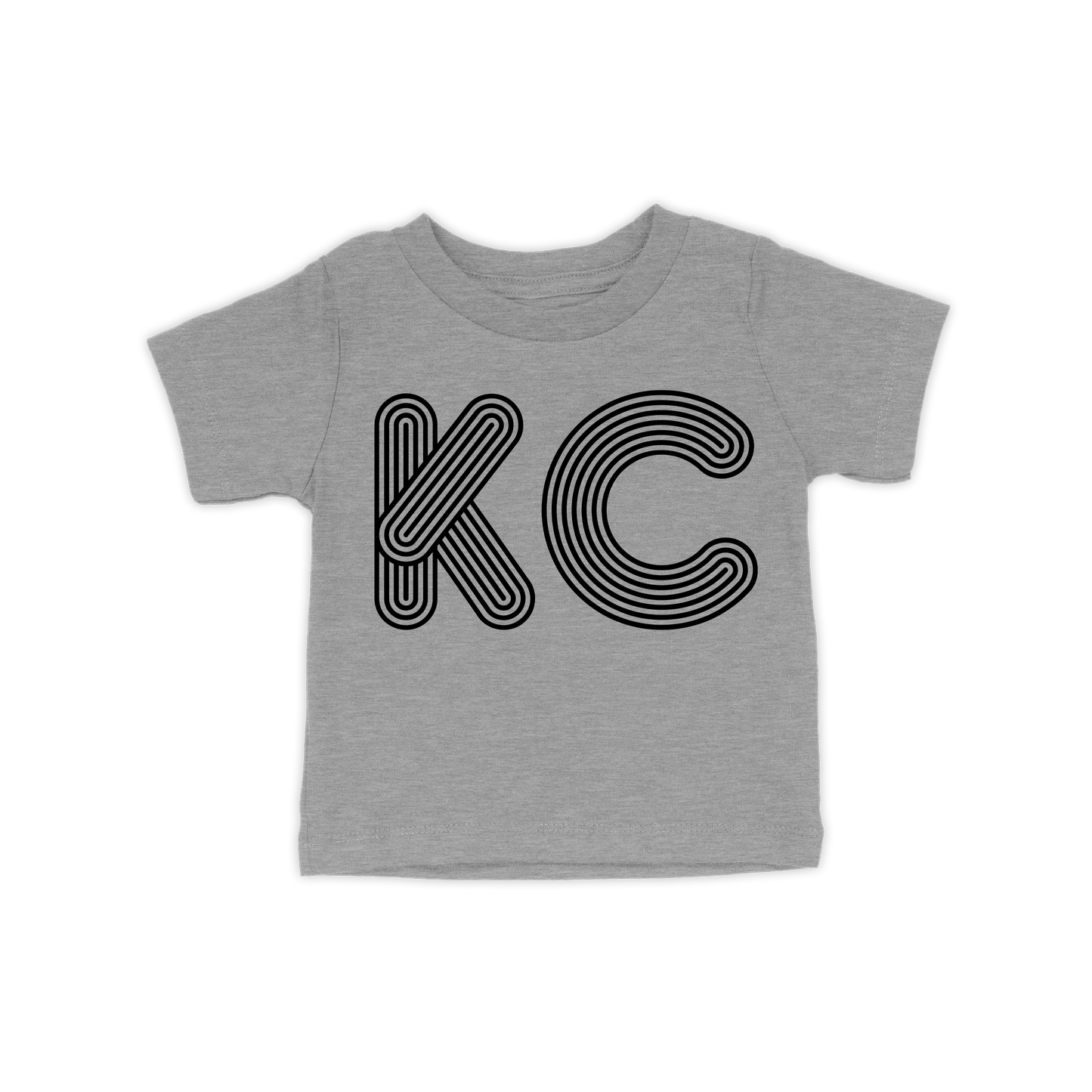 KC Outline Toddler Tee | Grey