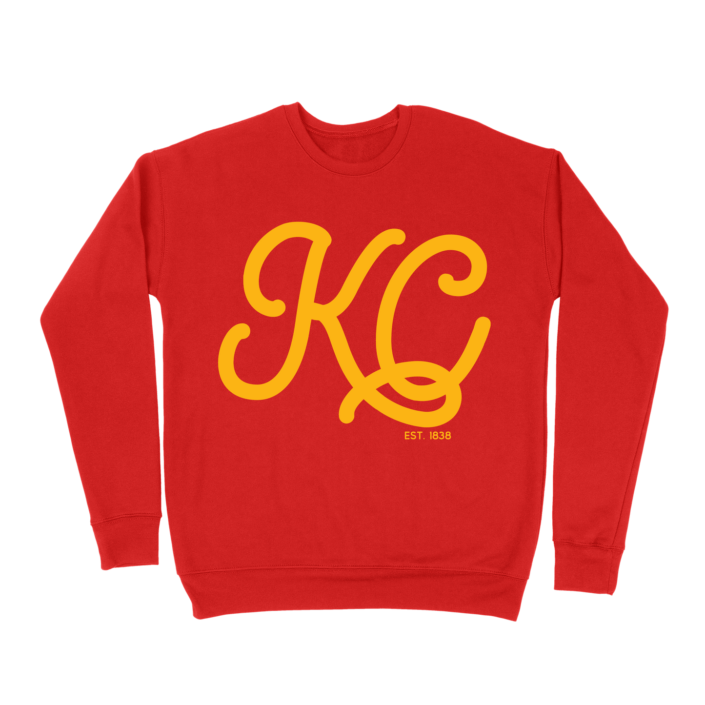 KC EST 1838 Sweatshirt - Red