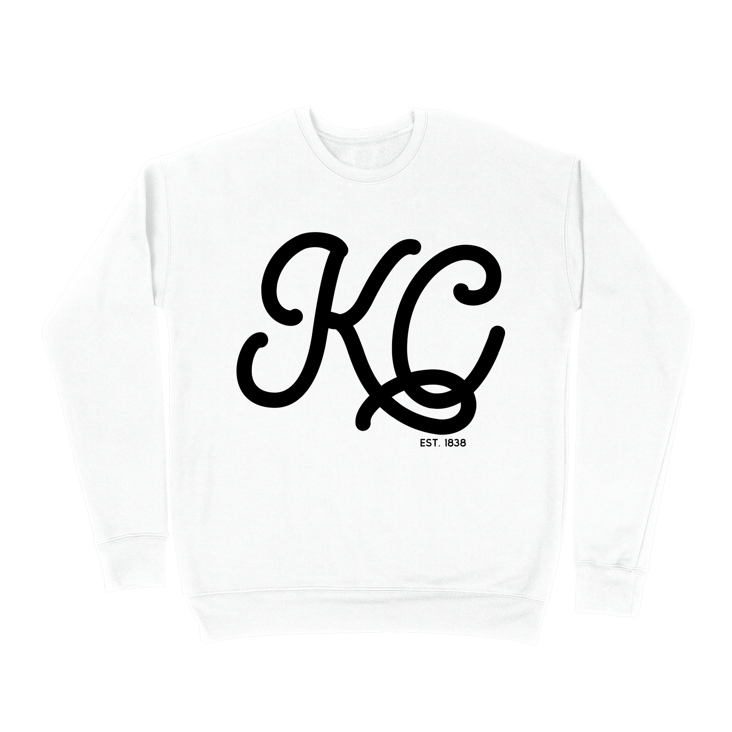 KC EST 1838 Sweatshirt - White