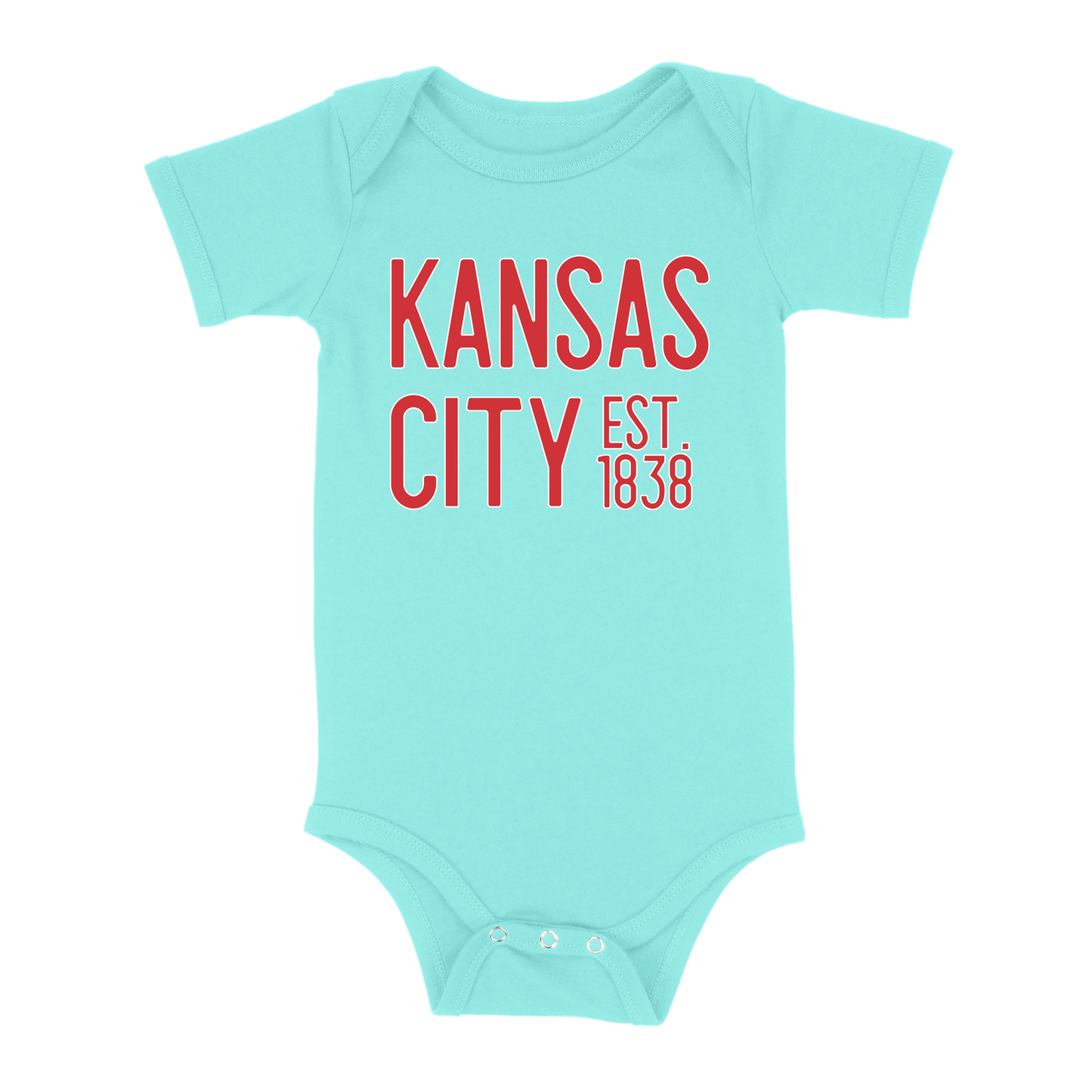 Kansas City EST 1838 Baby One Piece | Chill