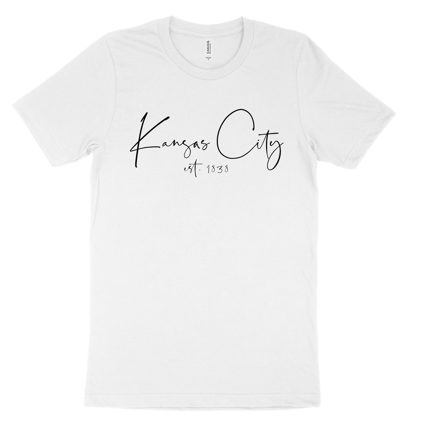 Kansas City EST 1838 Tee - White