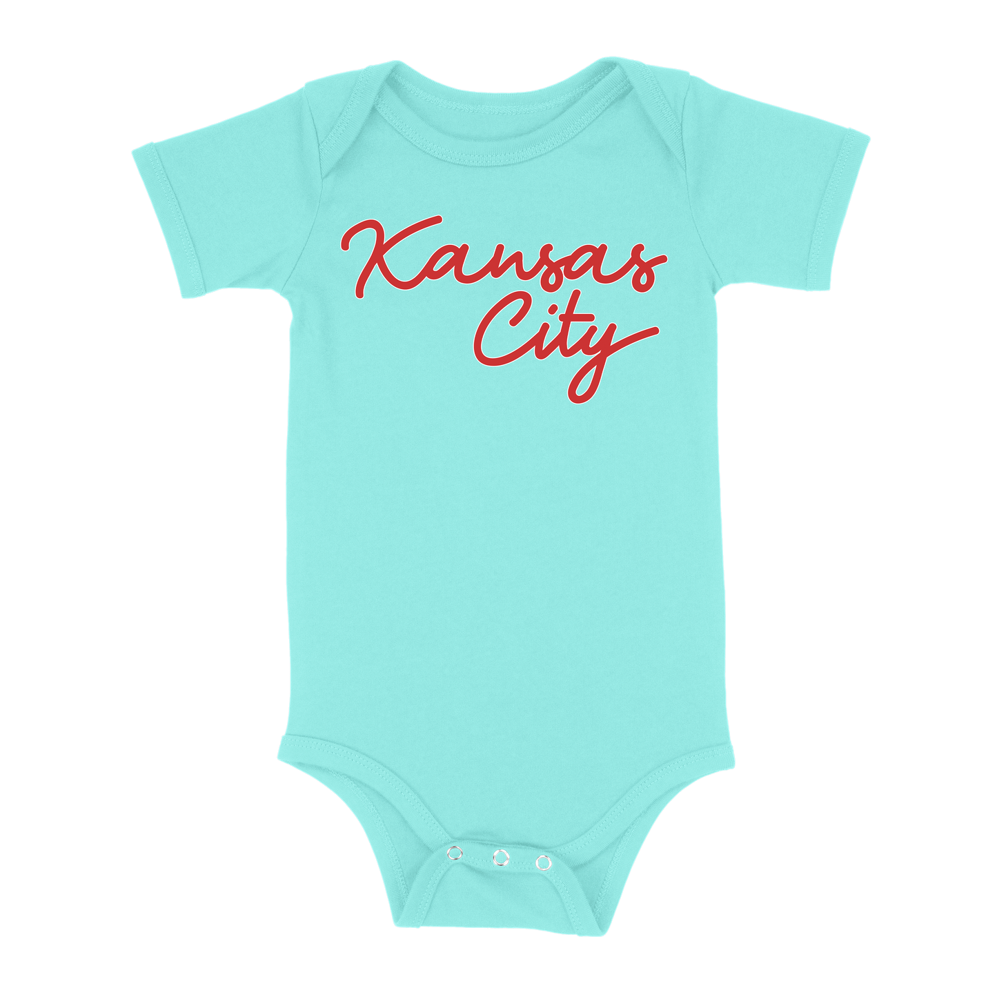 Kansas City Script Baby One Piece | Chill