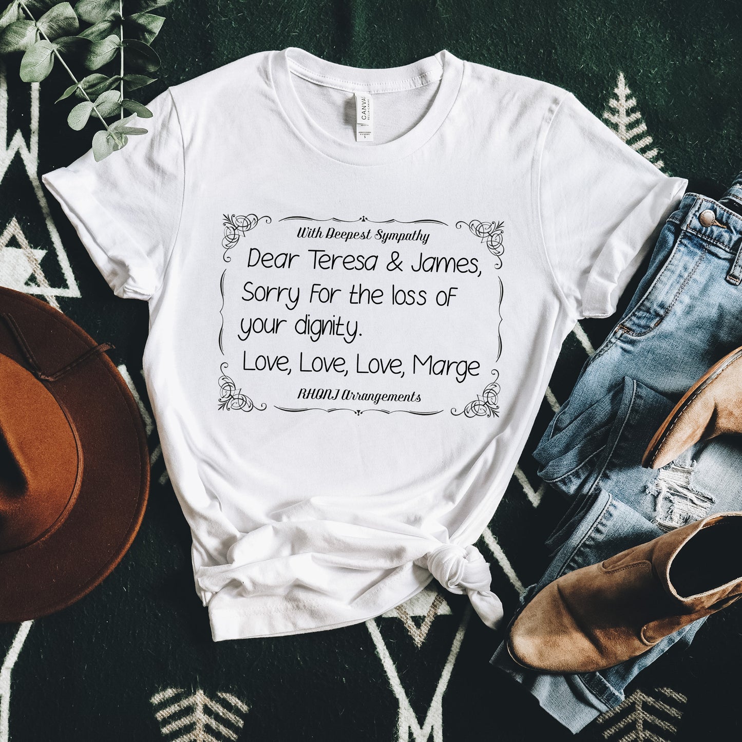 Love Love Love Marge Tee - White