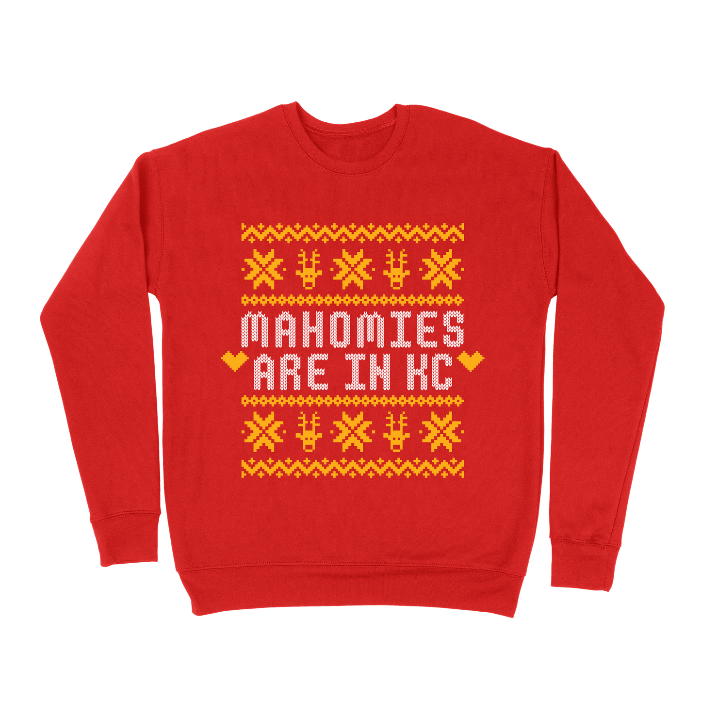 Mahomies Are In KC Tacky Sweatshirt - Red