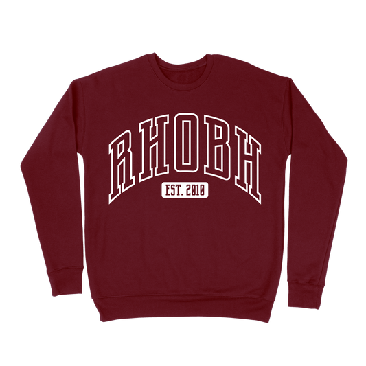 RHOBH EST 2010 Sweatshirt - Maroon