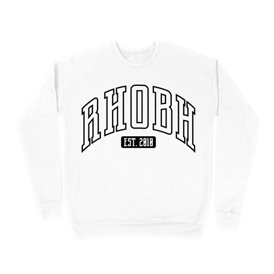 RHOBH EST 2010 Sweatshirt - White