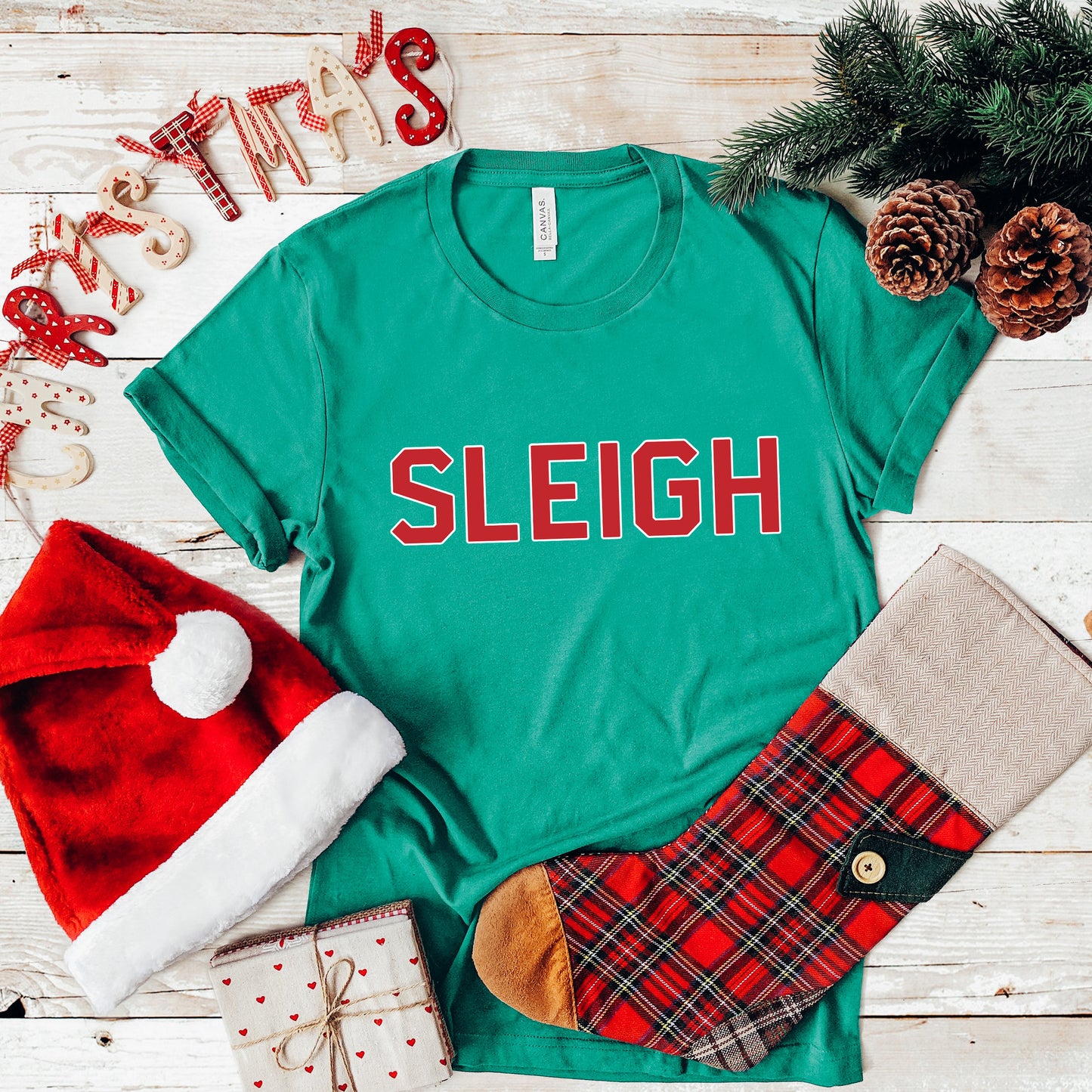 Sleigh Tee - Green