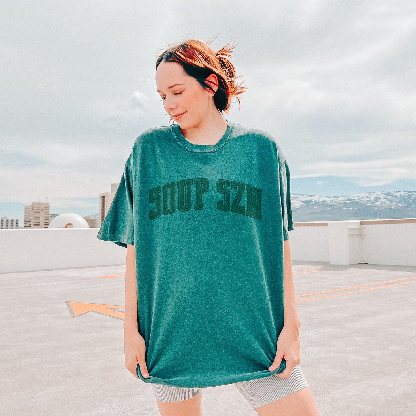 Soup Szn CC Tee - Blue Spruce