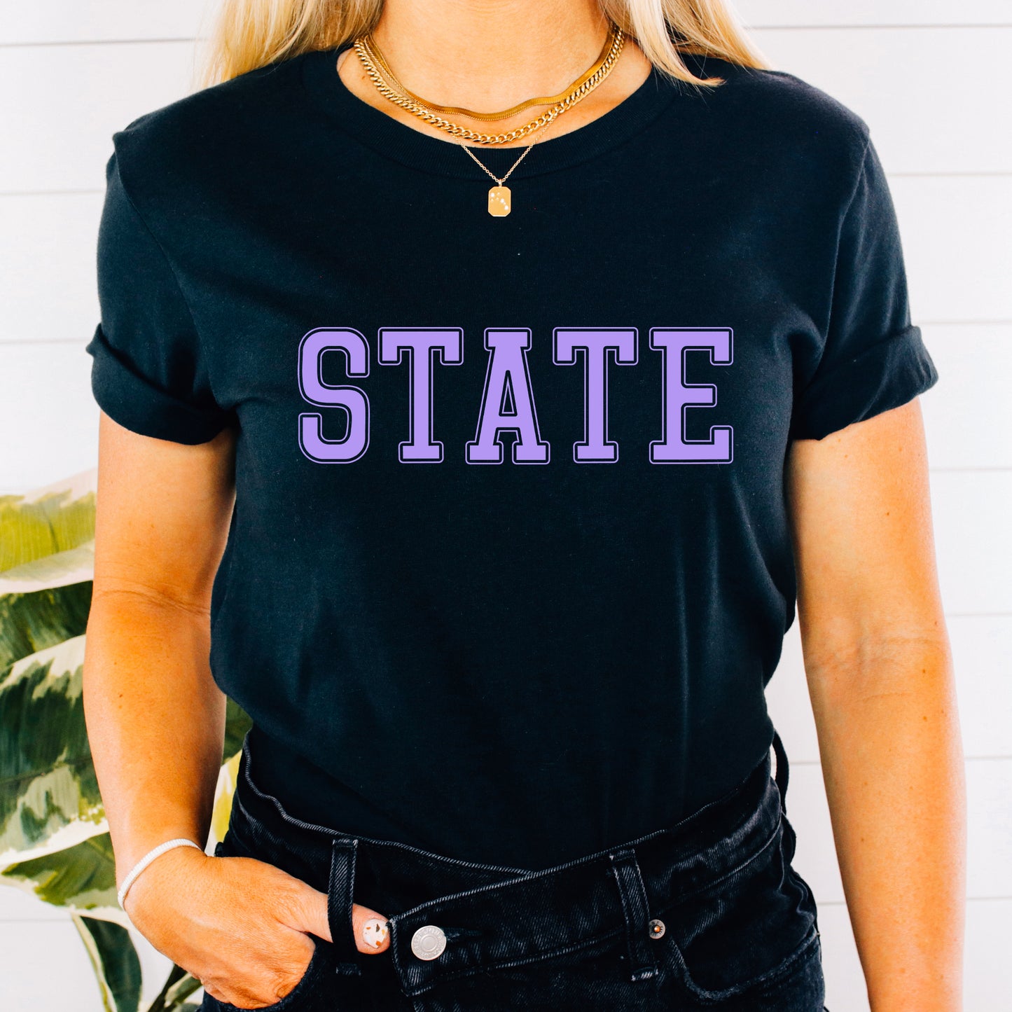 State Tee - Black