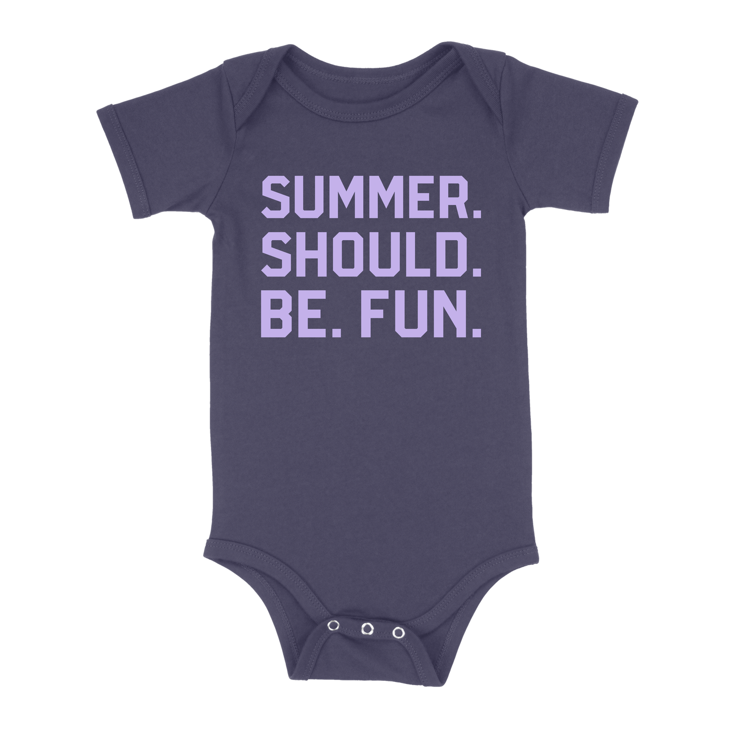 Summer. Should. Be. Fun. Baby - Navy