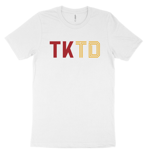 TKTD Tee - White Multi