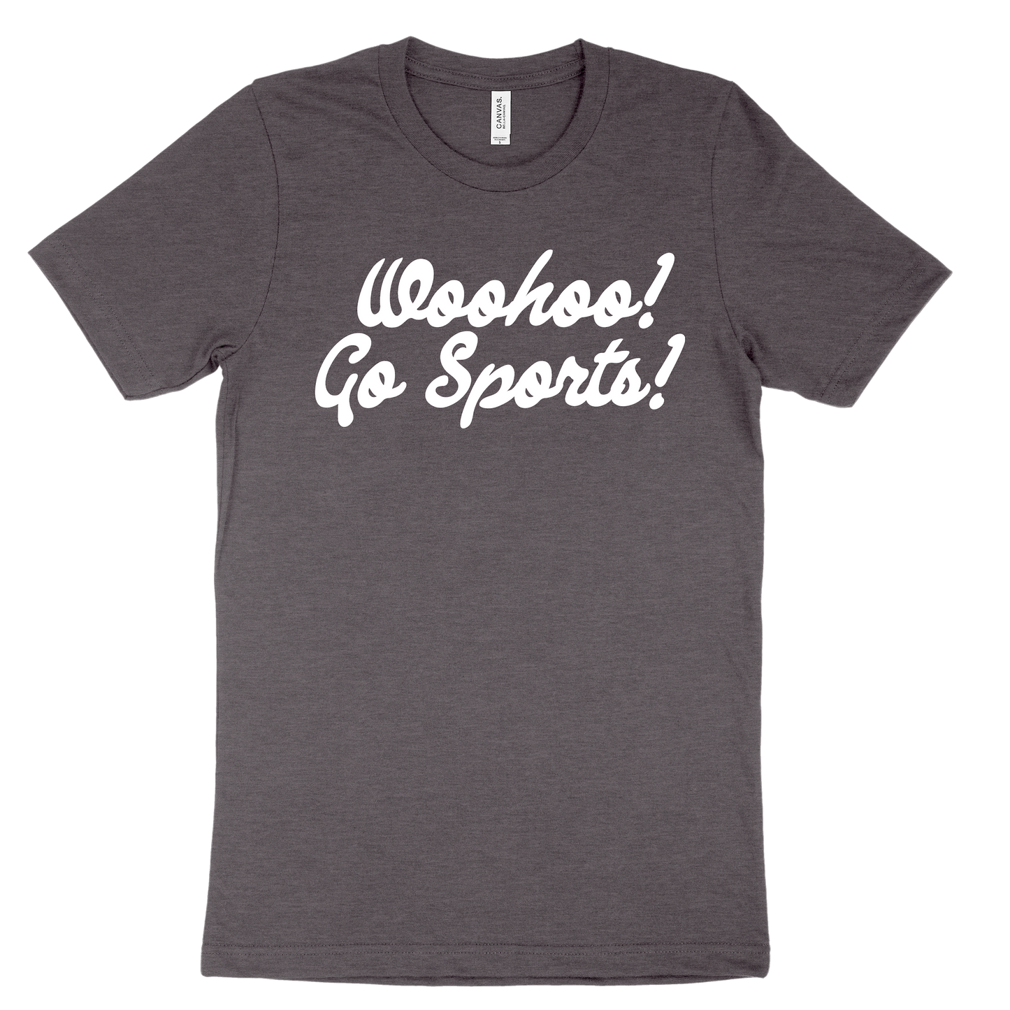 Woohoo! Go Sports! Tee - Dark Grey