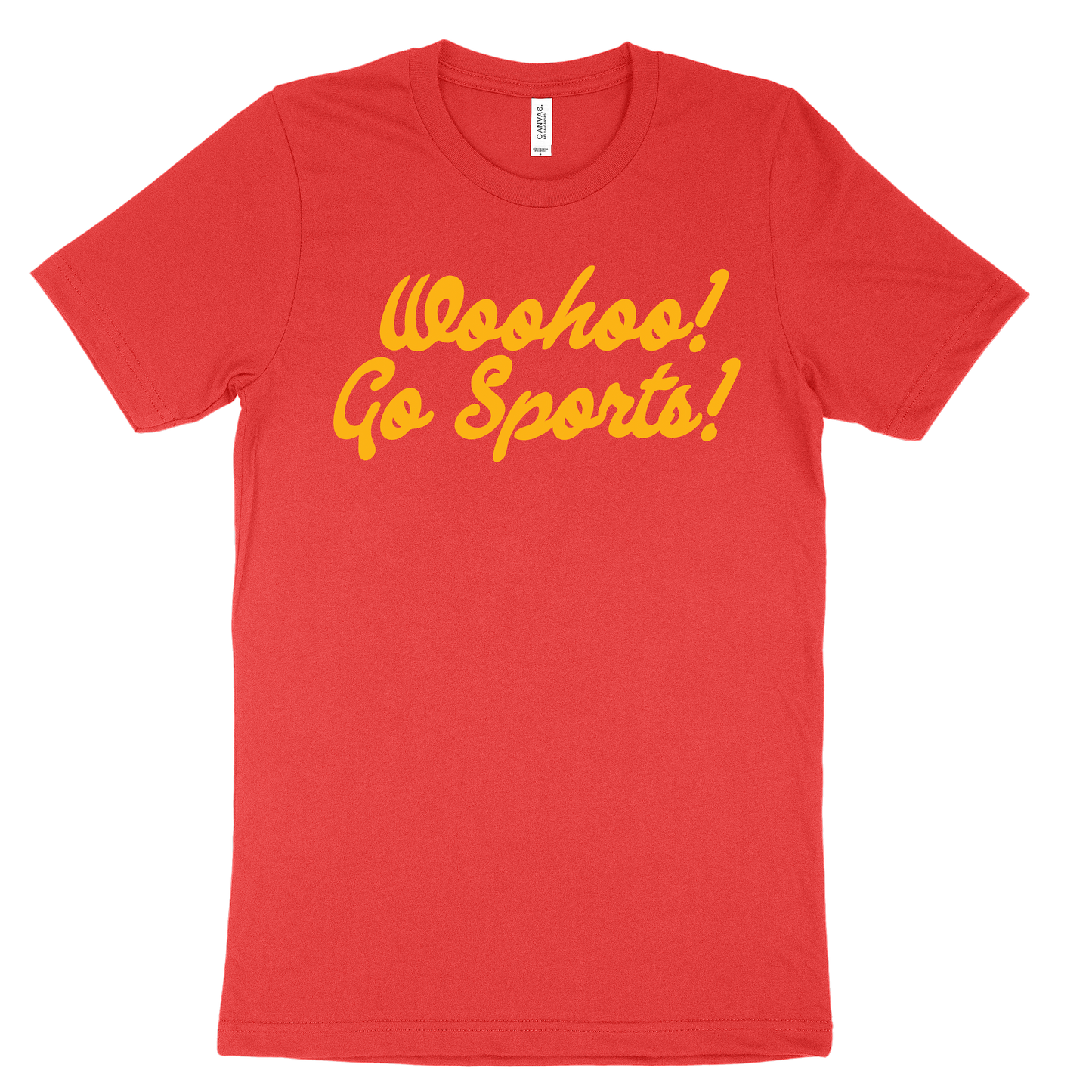 Woohoo! Go Sports! Tee - Red