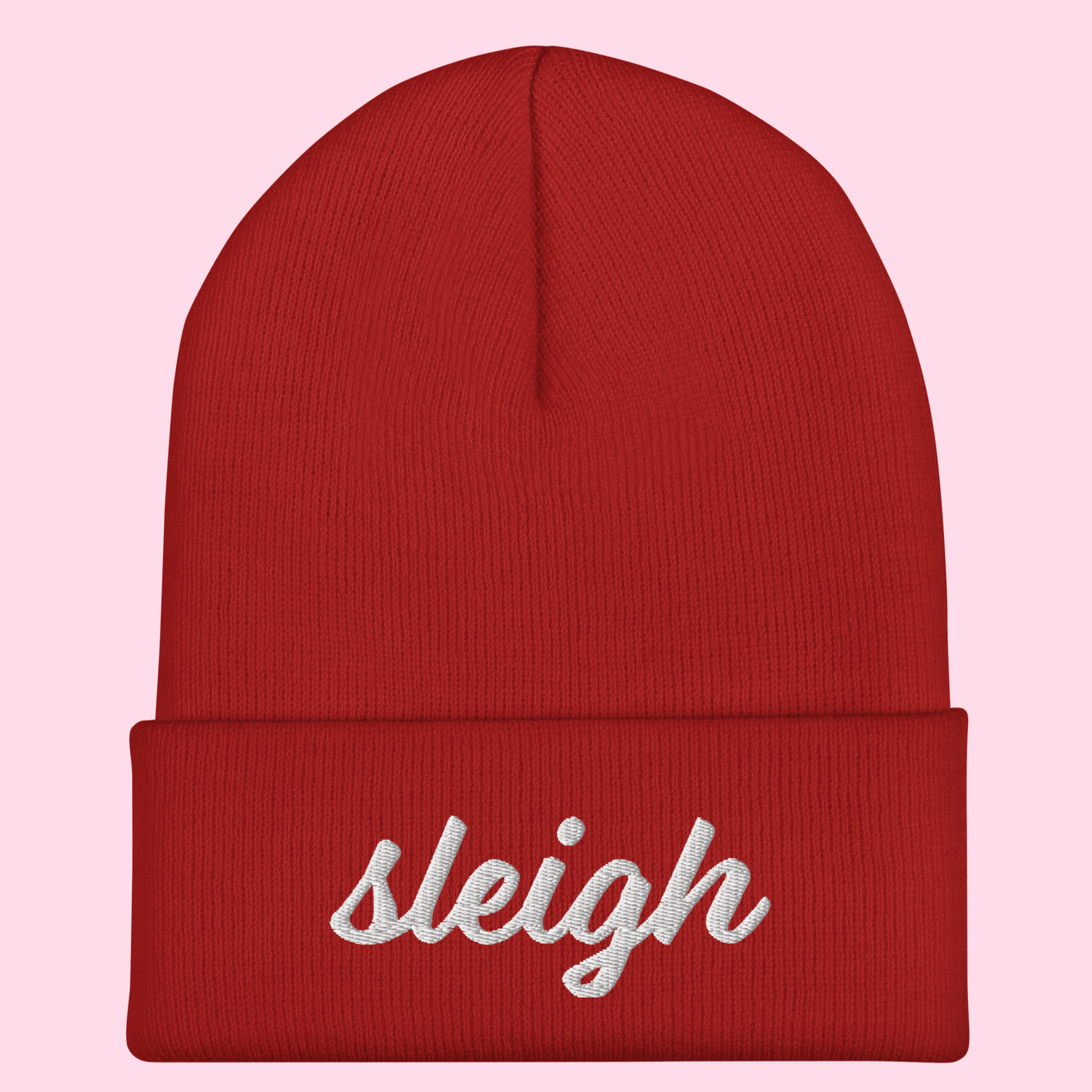 Sleigh Beanie - Red