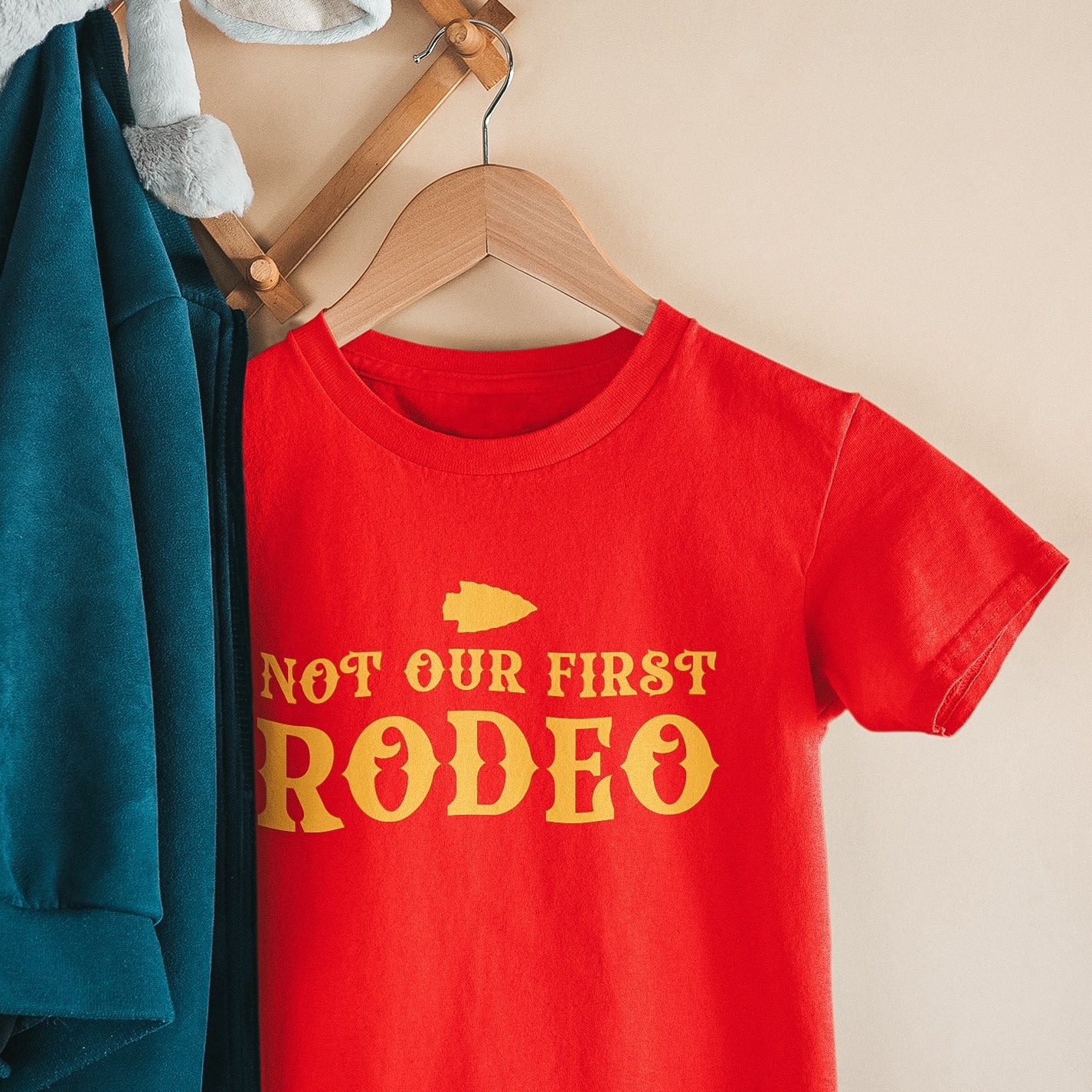 KC Rodeo Toddler Tee - Red
