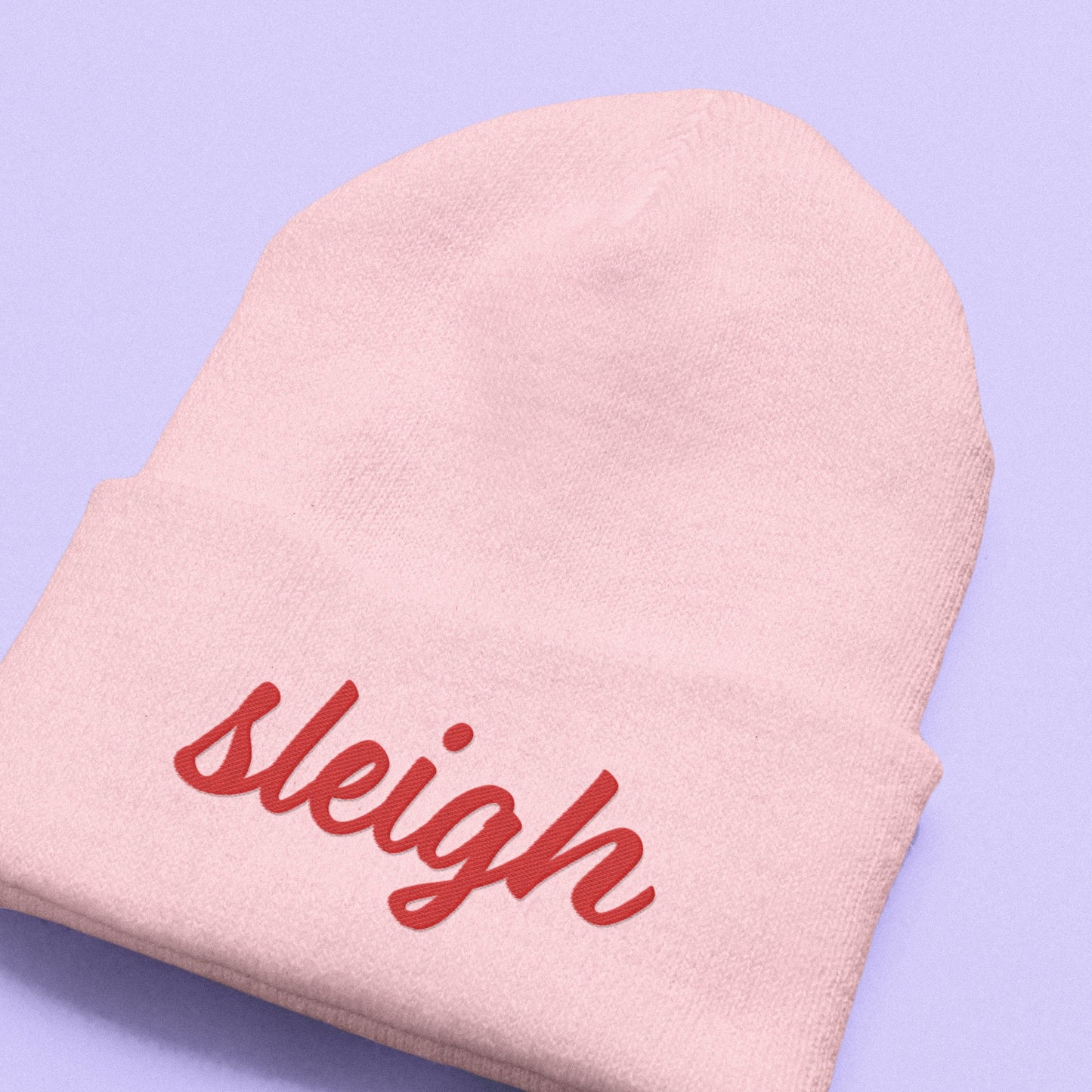 Sleigh Beanie - Pink
