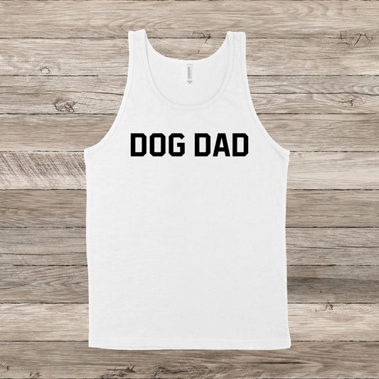 Dog Dad | Unisex Tank Top | Multiple Color Options | Made To Order