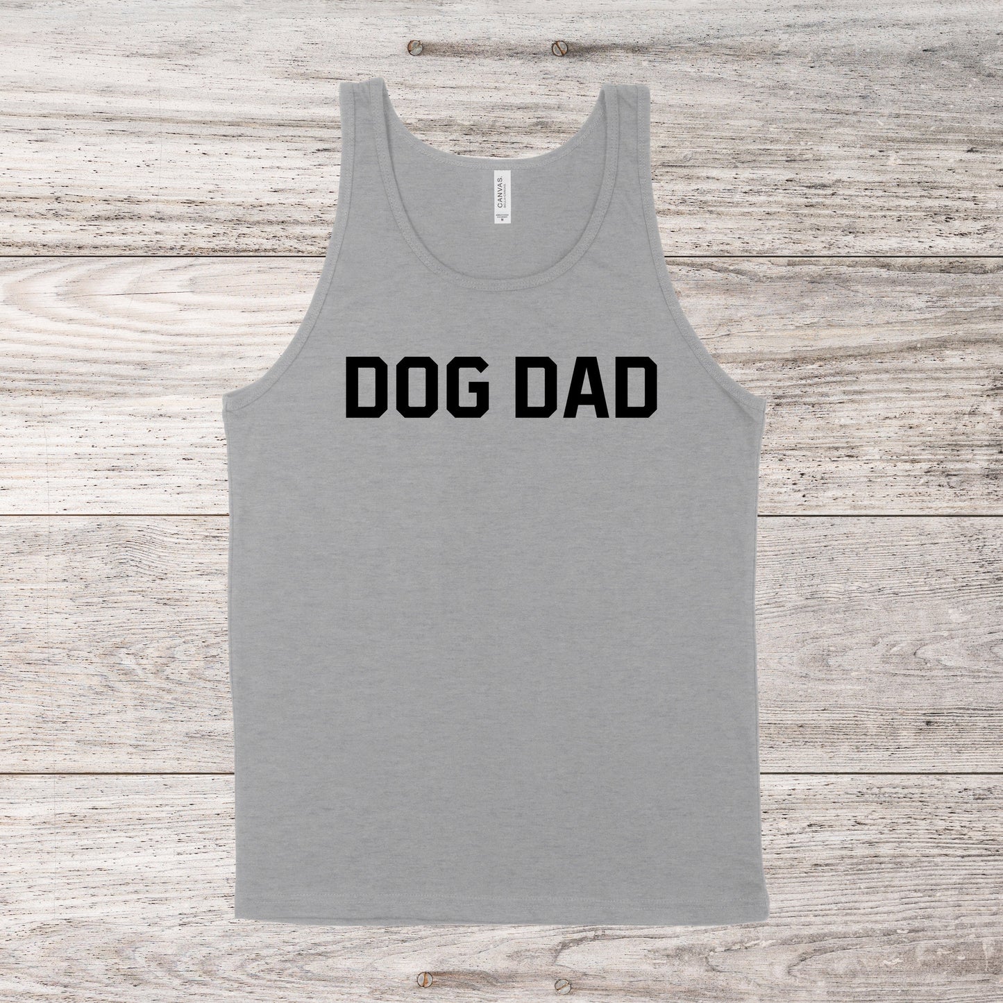 Dog Dad | Unisex Tank Top | Multiple Color Options | Made To Order