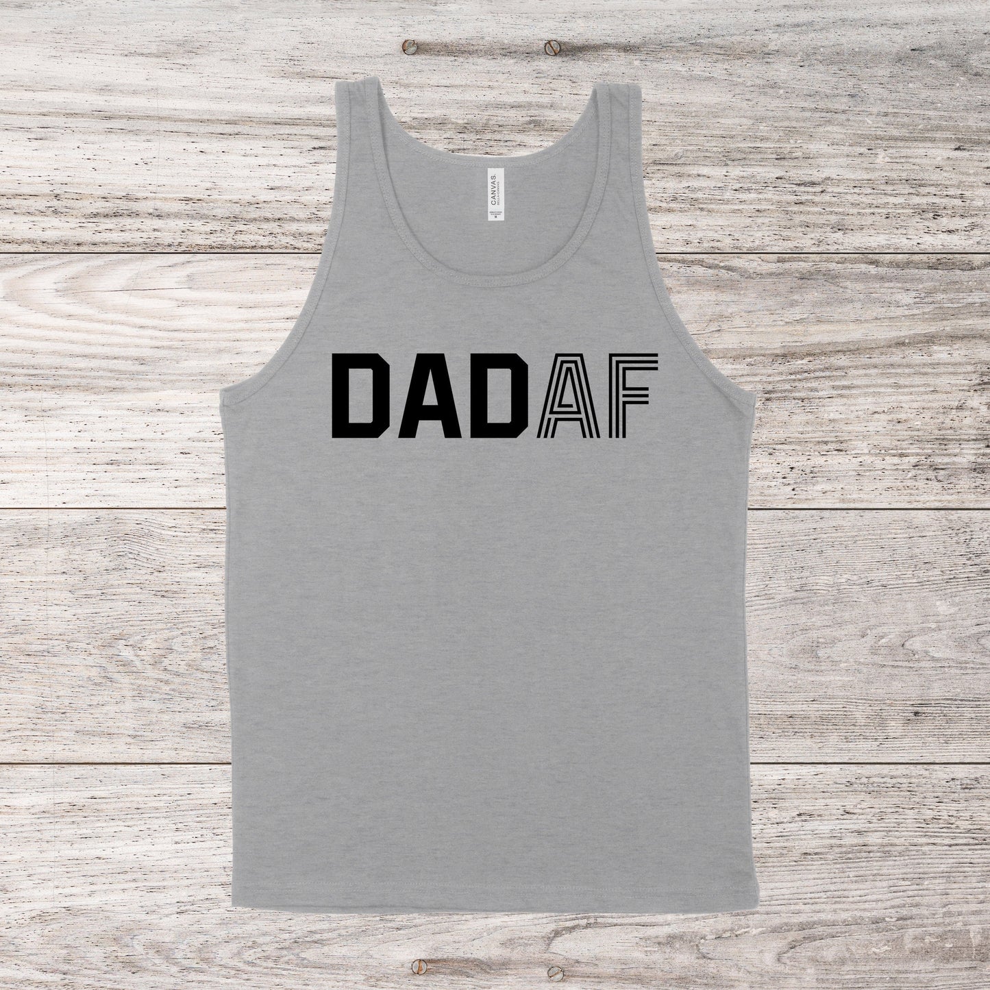 Dad AF | Unisex Tank Top | Multiple Color Options | Made To Order