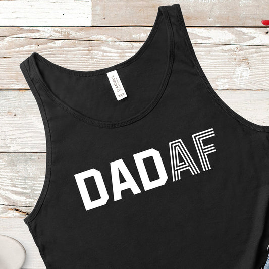 Dad AF | Unisex Tank Top | Multiple Color Options | Made To Order
