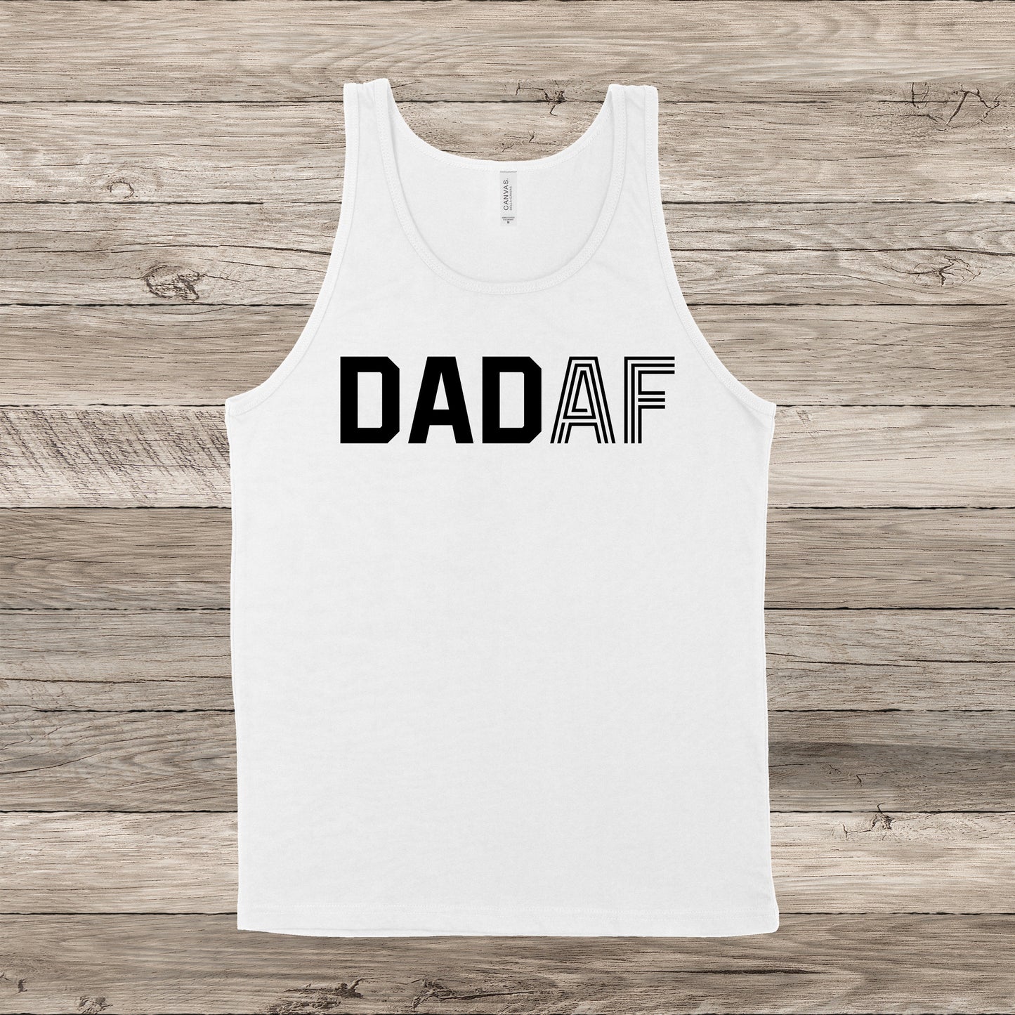 Dad AF | Unisex Tank Top | Multiple Color Options | Made To Order