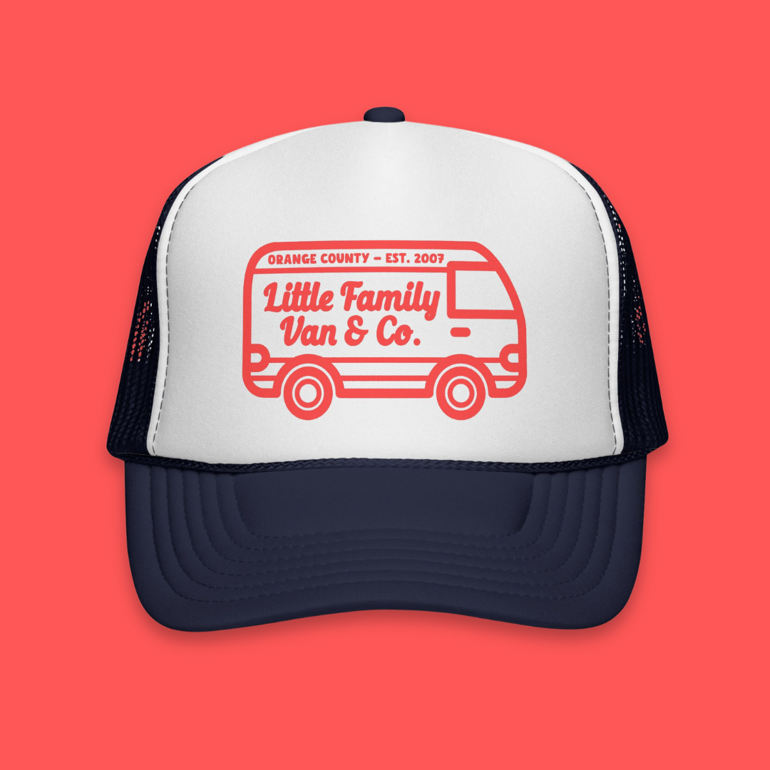 Little Family Van Trucker - Navy