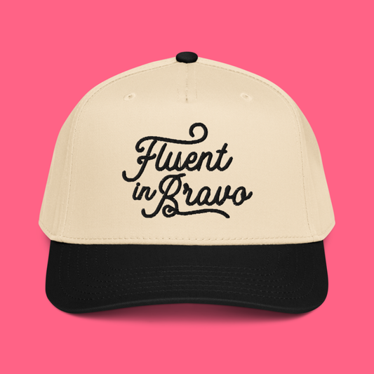 Fluent in Bravo Trucker - Tan/Black
