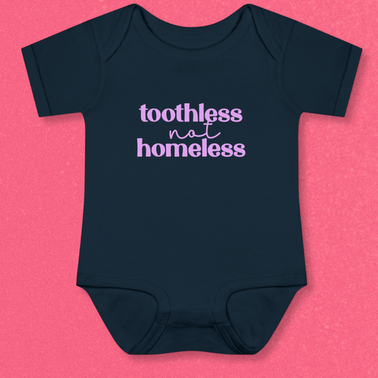 Toothless Not Homeless Baby - Navy