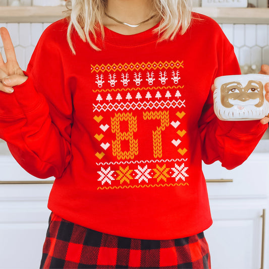 87 Tacky Sweatshirt - Red